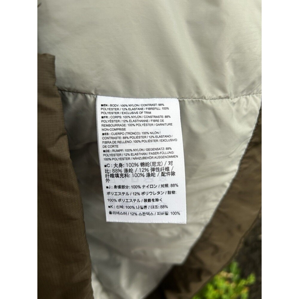 Women's Arcteryx Mota Long Coat Size Small Jacket Hooded Dark Green Outdoor - Picture 6 of 8